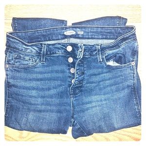 Old navy high rise rockstar Jean